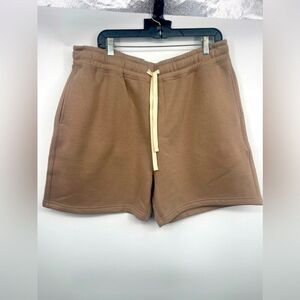 Forever 21 men's mocha size‎ 2XL sweat shorts with draw string